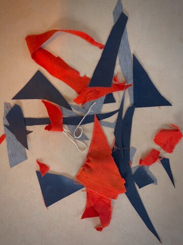 Fun with fabric shapes
