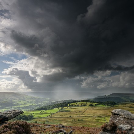 Approaching storm in the Hope Valley, Chris Sharples