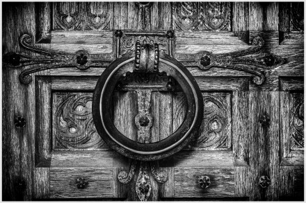 Church door detail