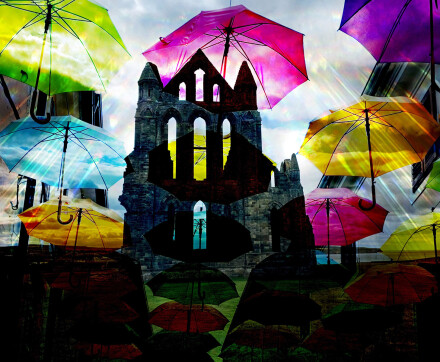 Rainy day at Whitby, Sue Hoggett