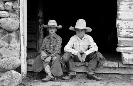 Brad and Caid Cox © Robert Osborn