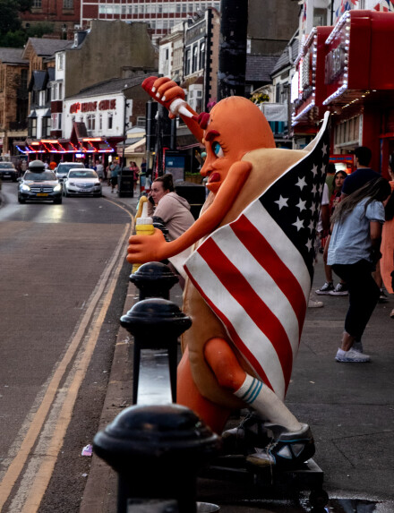 I don't fancy a hot dog! Wendy Darley
