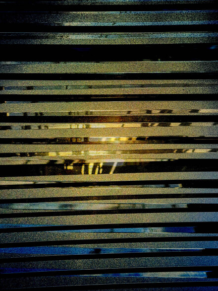 Lines on the window at sunset, Carol M Clarke