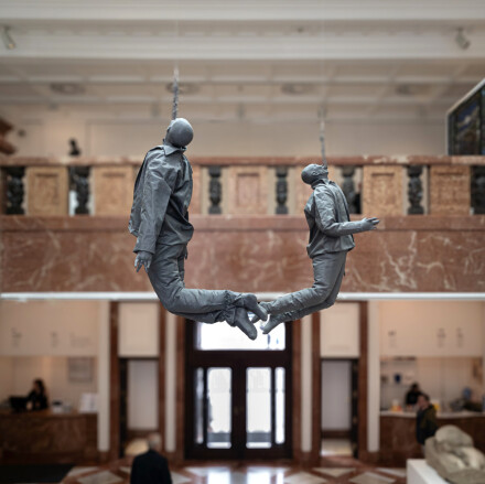 Hanging display, Richard Masters