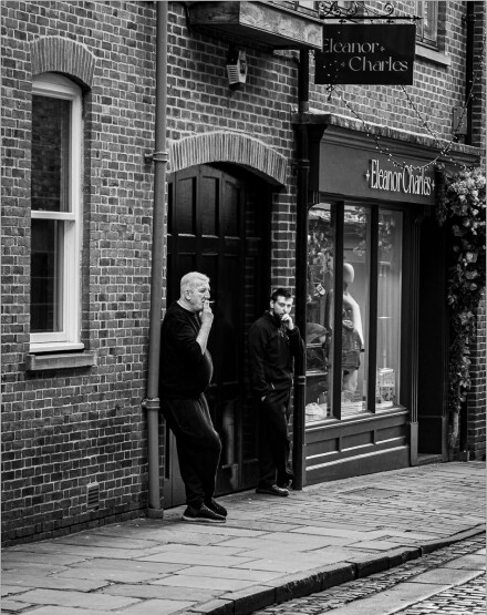 Break time, Roger Poyser