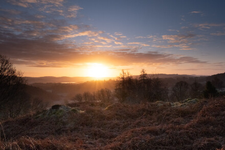 Sunrise over Windermere from Little Loughrigg, Chris Sharples