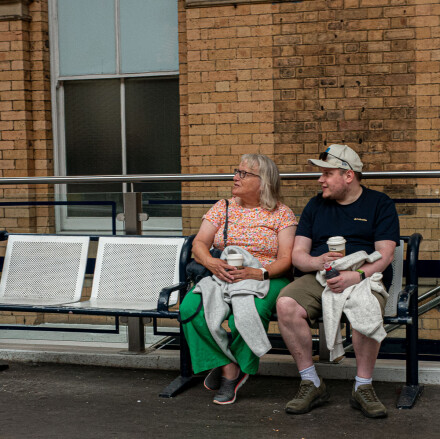 Coffee al fresco, Bryan Stanton