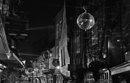Glitter ball shambles, David Whitham