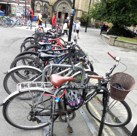 Bike lineup, Teresa Beetham