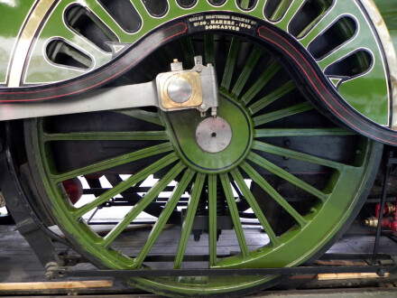 Engine wheel, Teresa Beetham