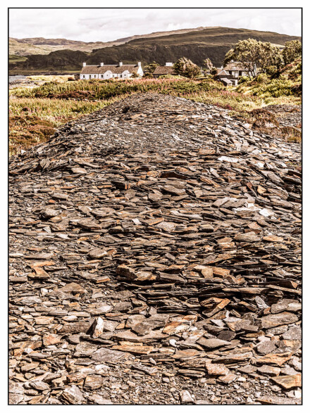 Easdale slate quarries, David Ireland