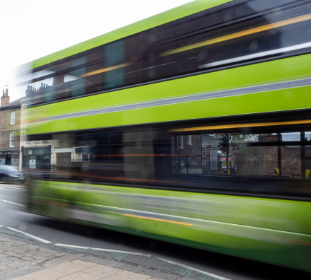 Big green bus, Kath Turner