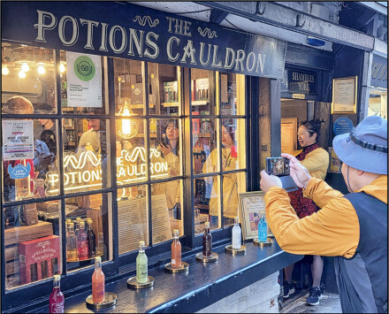 A beautiful sight - for tourists! Sue Hoggett