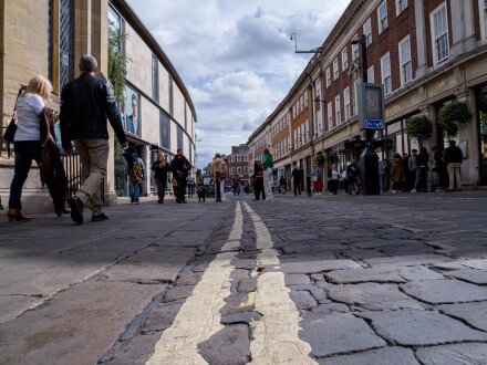 Restrictive lines, Alex Davidson