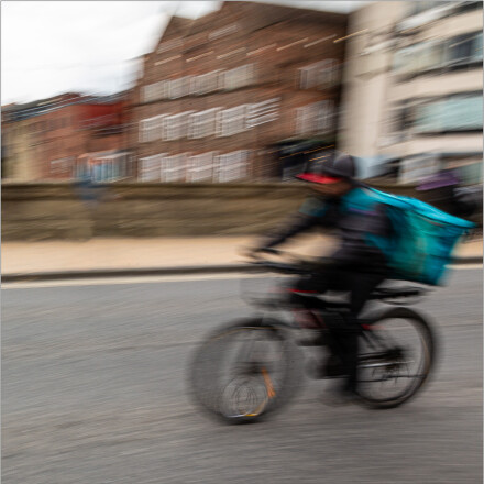 Always in a hurry, Roger Poyser