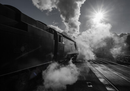 Sun and steam, Mike Darley