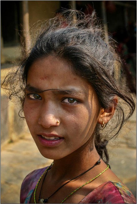 Nepalise girl, Roger Poyser