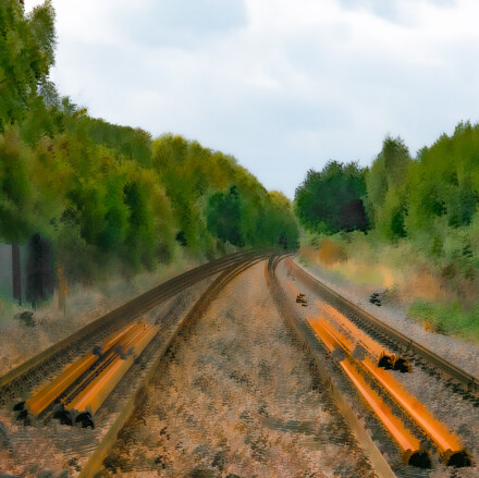 Shakin the rails, Carol M Clarke