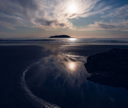 Moonlit beach, Julia Walton