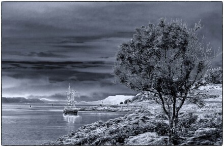 Ghost ship, Kerrera, David Ireland