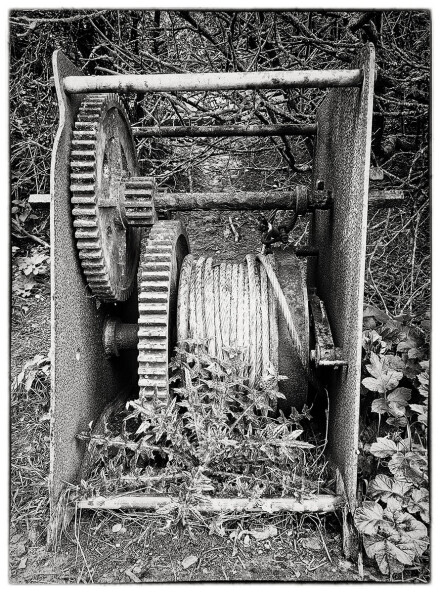 Abandoned winch, Sue Hoggett