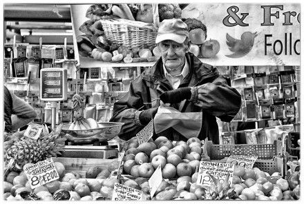 Market trader, Sue Hoggett