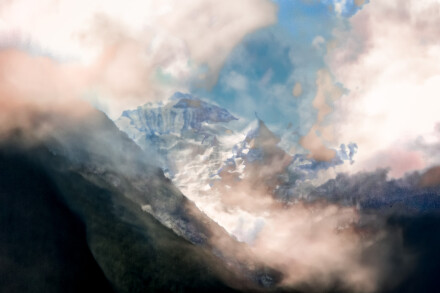 Jungfrau at dawn, Carol M Clarke