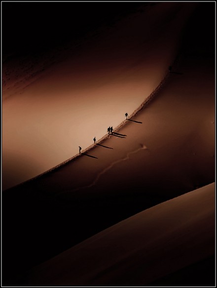 Single File, © Solly Levi