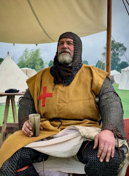 Before the battle, Jocelyn Hayes
