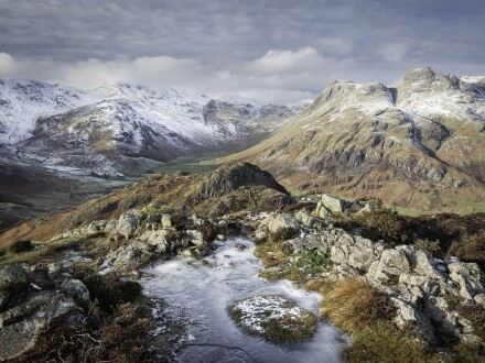 My dad's favourite view of the Langdale Valley, Chris Sharples