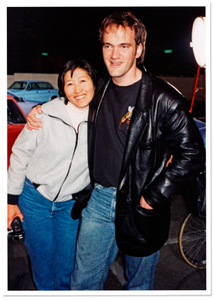 Linda Chen and Quentin Tarantino