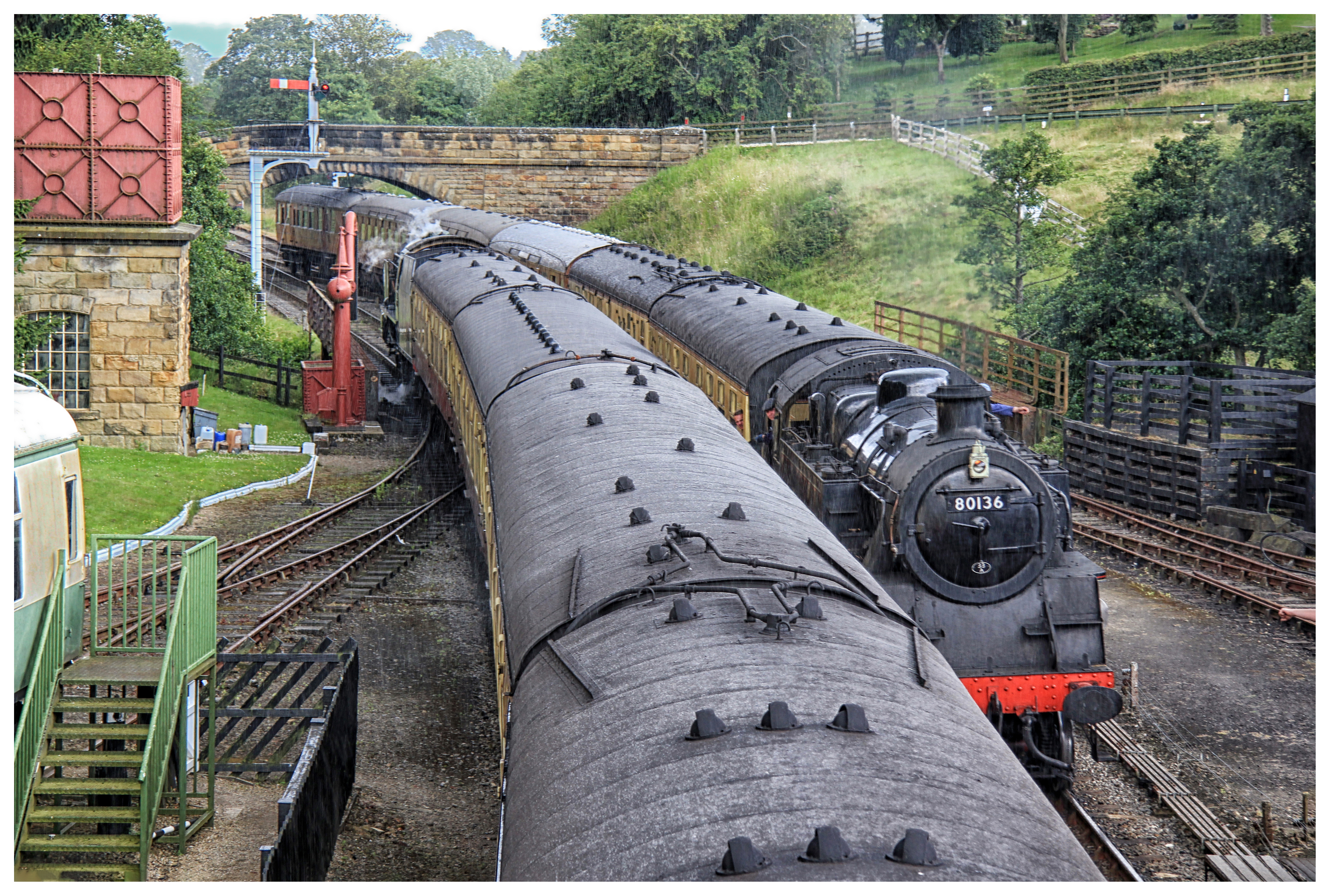 Grosmont: Perfect timing, Sue Hoggett