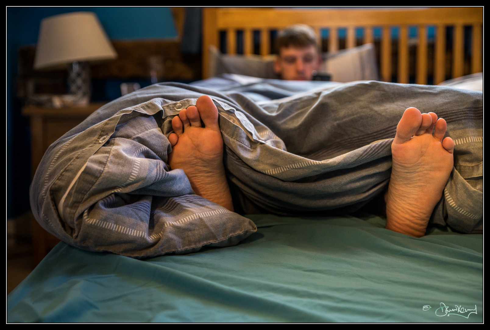 These Feet Were Made for Lounging, David Kessel