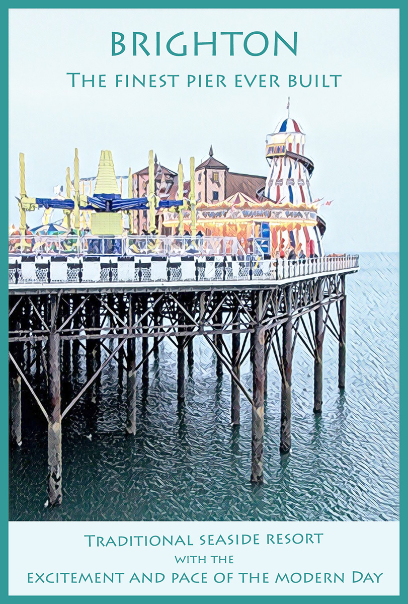 Brighton, the finest pier ever built, Sue Hoggett