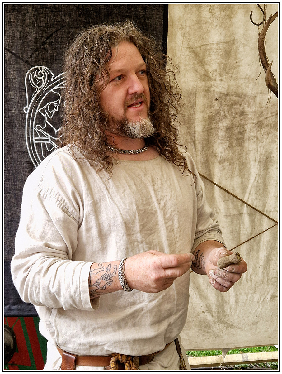 Viking artisan, Sue Hoggett