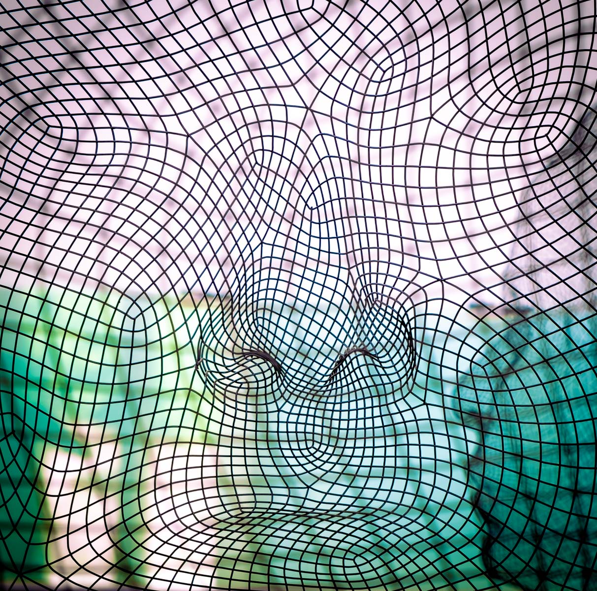 Kaleidoscope mesh, Julia Walton