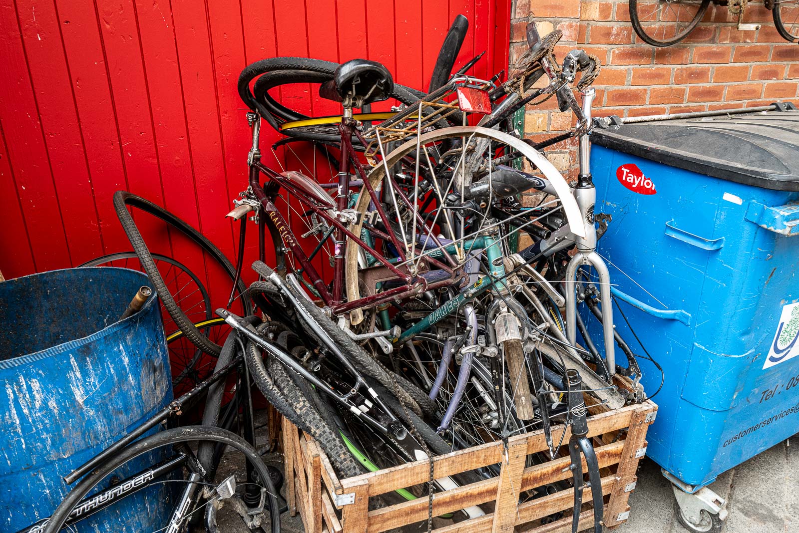 Disposed bicycles, Philip Dearle
