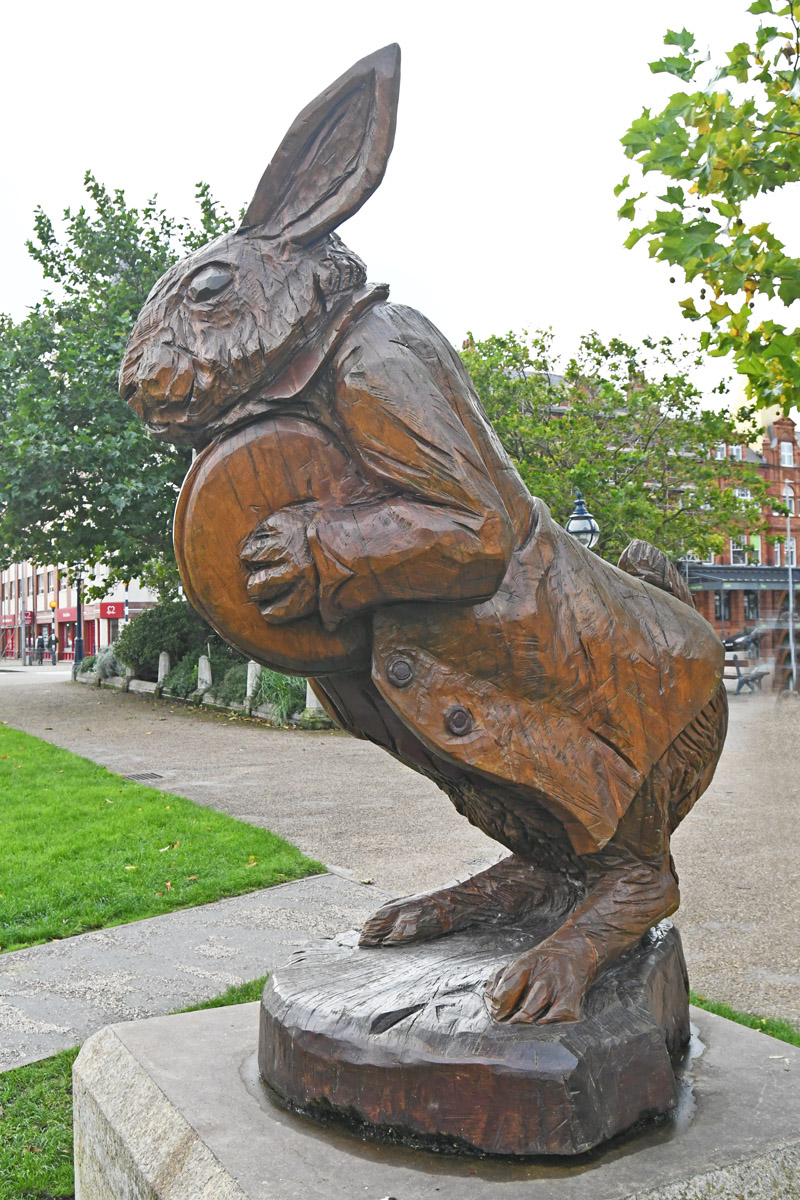 Carved White Rabbit, Malcolm Beetham