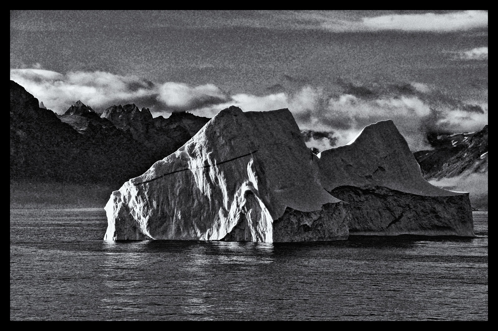 Icebergs off Greenland, Malcolm Beetham